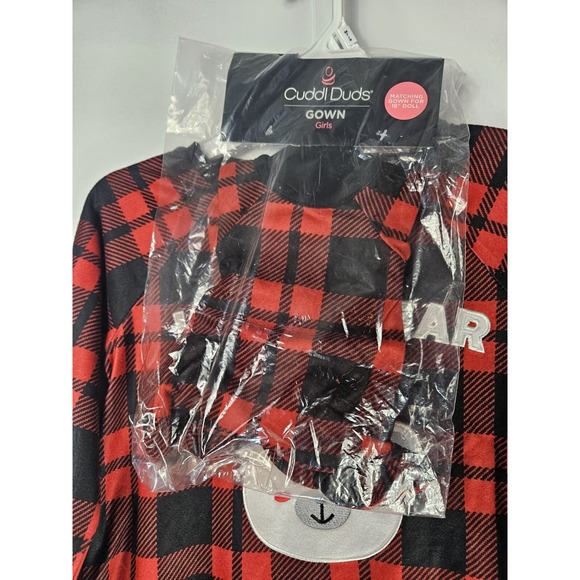 Cuddl Duds Nightgown‎ Girls' M 7/8 & Matching 18" Doll Gown  NWT $36 PP0005 - Picture 3 of 7